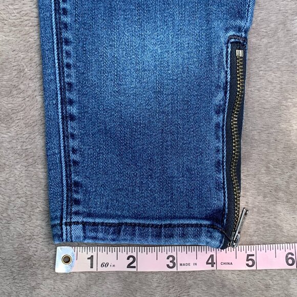 Lucky Brand Brooke Legging Skinny Zippered Ankle Mid Rise Jeans Sz6 - Picture 9 of 16